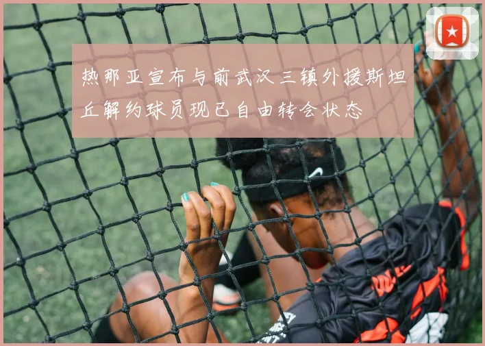 热那亚宣布与前武汉三镇外援斯坦丘解约球员现已自由转会状态